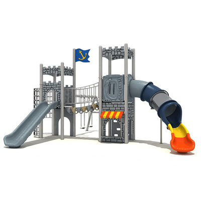 Customized Children Playground Slides Outdoor Amusement Park