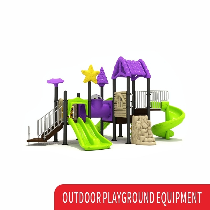 Outdoor Kids Play Games Playground Swings Slides Children Garden Equipment